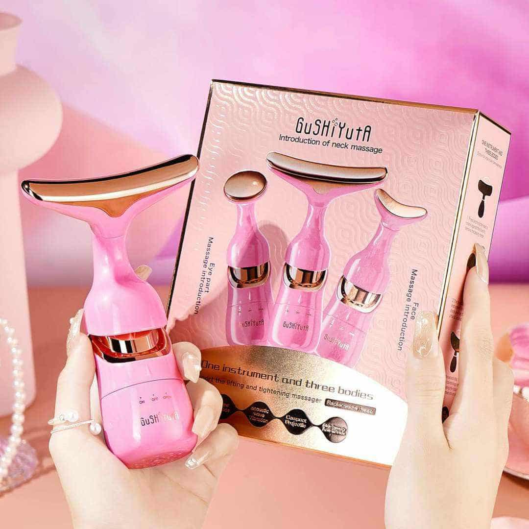3-in-1 EMS Face & Neck Lifting Massager thumb 7