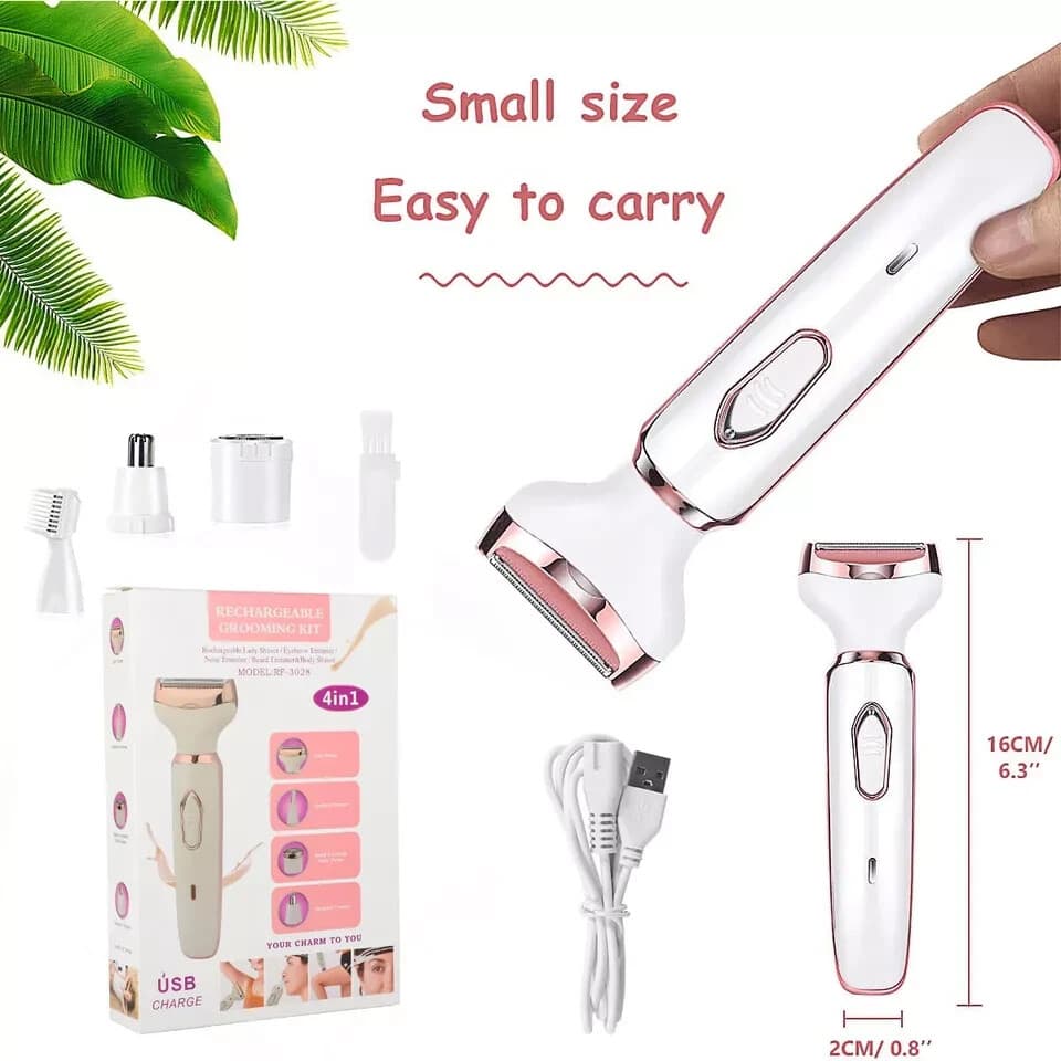 4-in-1 Rechargeable Grooming Kit